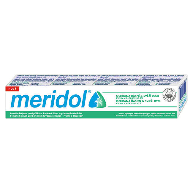 Dantų pasta Meridol Dental Care Toothpaste for Fresh Breath, 75 ml kaina ir informacija | Dantų šepetėliai, pastos | pigu.lt