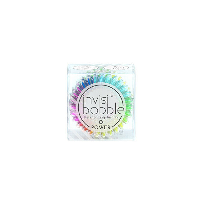 Plaukų gumytės Power Magic Rainbow, 3 vnt цена и информация | Plaukų aksesuarai | pigu.lt