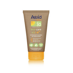 Kremas nuo saulės vaikams Astrid Care Kids Milk SPF 30 150ml цена и информация | Кремы от загара | pigu.lt