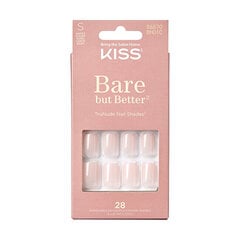 Накладные ногти Bare-But-Better Nails Nudies, 28 шт. цена и информация | Книпсер для ногтей NGHIA EXPORT NC-03  | pigu.lt