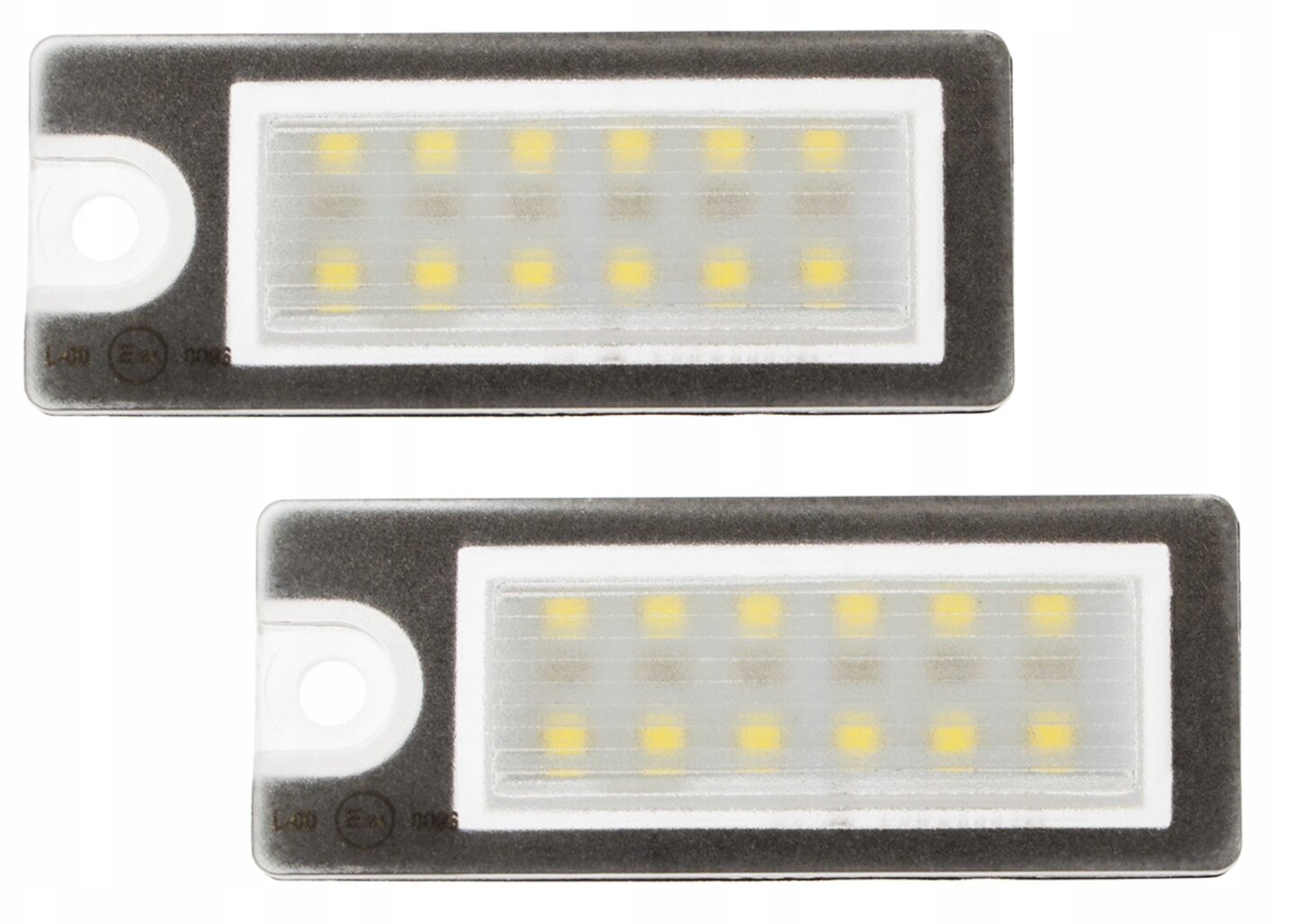 LED valstybinio numerio ženklo žibintų rinkinys, "AutoTune", skirtas "Volvo S60", "Volvo S80", "Volvo V70", "Volvo XC70", "Volvo XC90 цена и информация | Automobilių žibintai | pigu.lt