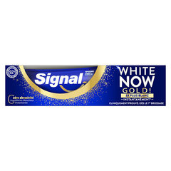 Balinamoji dantų pasta Signal White Now Gold 75 ml kaina ir informacija | Dantų šepetėliai, pastos | pigu.lt