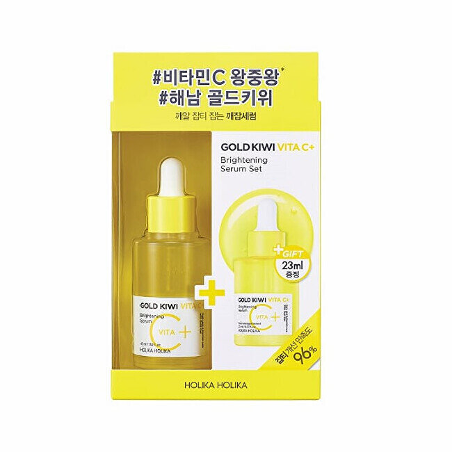 Drėkinantis ir šviesinantis odos priežiūros dovanų rinkinys Gold Kiwi Vita C + Brightening serum Set Special Edition цена и информация | Veido aliejai, serumai | pigu.lt