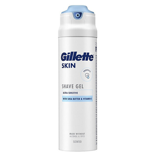 Skutimosi gelis Gillette Ultra Sensitive 200 ml цена и информация | Skutimosi priemonės ir kosmetika | pigu.lt