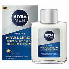 Balzamas po skutimosi Nivea men Anti-Age Hyaluronic After Shave Balm, 100 ml kaina ir informacija | Skutimosi priemonės ir kosmetika | pigu.lt