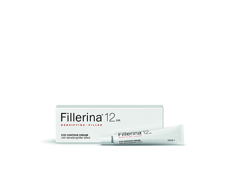 Akių zonos kremas Fillerina 12HA Grade 4 Anti-Wrinkle Eye Contour Cream, 15 ml kaina ir informacija | Paakių kremai, serumai | pigu.lt