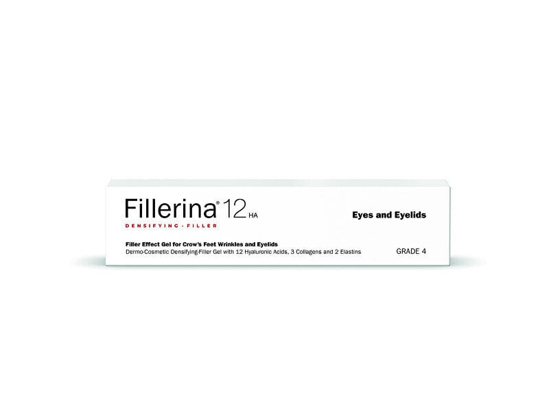 Serumas gilioms paakių raukšlėms užpildyti Fillerina 12HA lygis 4 15 ml kaina ir informacija | Paakių kremai, serumai | pigu.lt