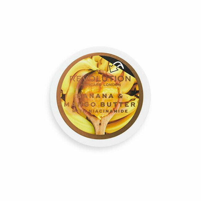 Plaukų kaukė Revolution Haircare Banana and Mango Butter, 200ml kaina ir informacija | Priemonės plaukų stiprinimui | pigu.lt