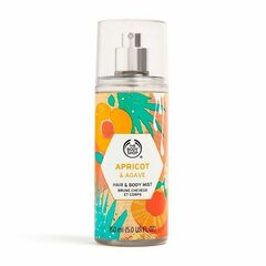 Kūno ir plaukų purškiklis Apricot & Agave Hair & Body Mist, 150 ml kaina ir informacija | Kūno kremai, losjonai | pigu.lt