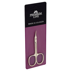 Nagų odelių žirklutės Dukas Premium Line Cuticle scissors, 9 cm, 1 vnt. цена и информация | Средства для маникюра и педикюра | pigu.lt