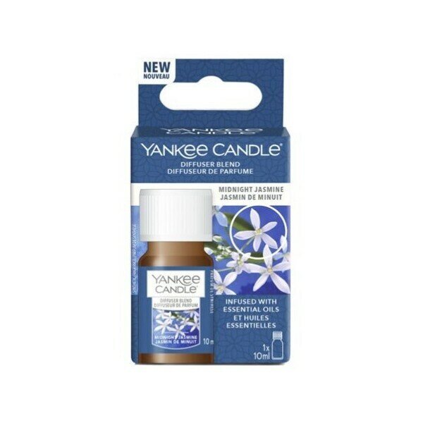 Ultragarsinio aromatinio difuzoriaus užpildas Yankee Candle  Midnight Jasmine, 10 ml  kaina ir informacija | Namų kvapai | pigu.lt