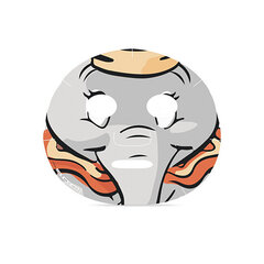 Lakštinė veido kaukė Mad Beauty Colour Sheet Mask Dumbo, 25 ml цена и информация | Маски для лица, патчи для глаз | pigu.lt