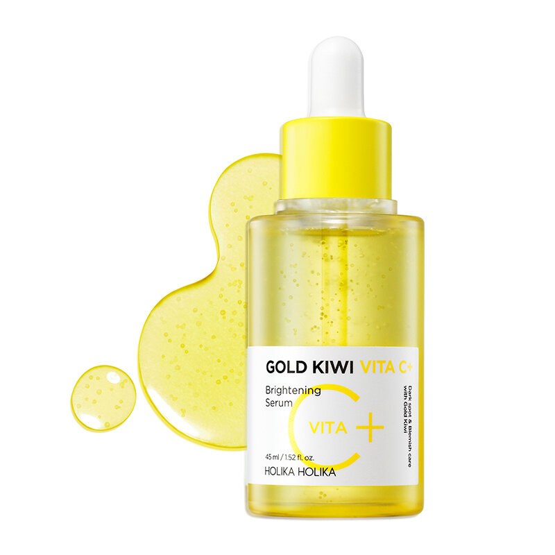 Skaistinamasis serumas Holika Holika Gold Kiwi Vita C+ Brightening Serum, 45ml kaina ir informacija | Veido aliejai, serumai | pigu.lt