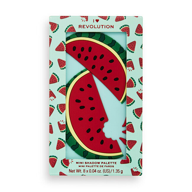 Akių šešėlių paletė Tasty Watermelon Mini Shadow Palette, 10,8g цена и информация | Akių šešėliai, pieštukai, blakstienų tušai, serumai | pigu.lt