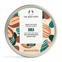 Масло для тела The Body Shop Shea 200 мл цена и информация | Кремы, лосьоны для тела | pigu.lt