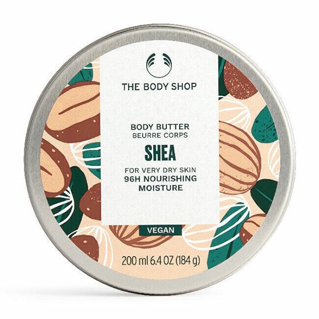 Kūno sviestas The Body Shop Shea 200 ml kaina ir informacija | Kūno kremai, losjonai | pigu.lt