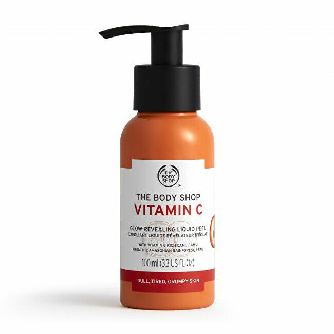 Šviesinantis odos šveitiklis The Body Shop Vitaminas C 100 ml kaina ir informacija | Veido prausikliai, valikliai | pigu.lt