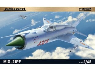 Surenkamas modelis Eduard MiG-21PF ProfiPack Edition, 1/48, 8236 kaina ir informacija | Konstruktoriai ir kaladėlės | pigu.lt