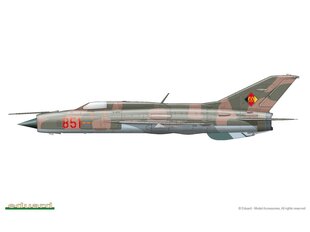 Сборная пластиковая модель Eduard - MiG-21PF ProfiPack Edition, 1/48, 8236 цена и информация | Конструкторы и кубики | pigu.lt