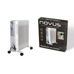 Масляный радиатор (11 секций) Novus V-1140 2500 W цена и информация | Радиаторы отопления | pigu.lt