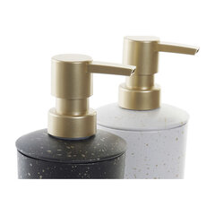 Дозатор мыла DKD Home Decor Натуральный Серый Оранжевый Цемент цена и информация | Аксессуары для ванной комнаты | pigu.lt