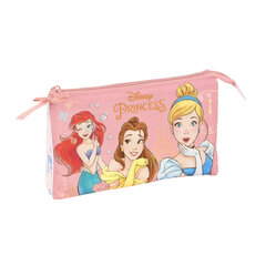 Mokyklinis dėklas Princesses Disney Dream it, rožinė (22 x 12 x 3 cm) kaina ir informacija | Kanceliarinės prekės | pigu.lt