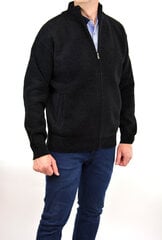 Свитер мужской на молнии Ot-thomas 1689 big, черный цена и информация | Мужские свитера | pigu.lt