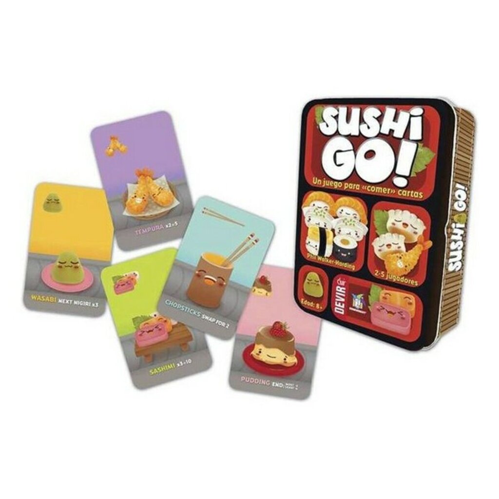 Kortų žaidimas sushi go цена и информация | Stalo žaidimai, galvosūkiai | pigu.lt