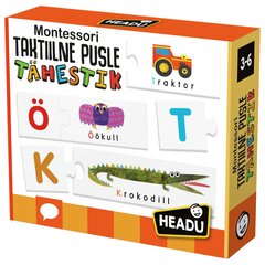 Игра «Прикоснись к алфавиту» Headu Montessori, эстонский язык цена и информация | Развивающие игрушки | pigu.lt
