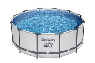 Baseinas Bestway Steel Pro Max, 366x122 cm, su filtru kaina ir informacija | Baseinai | pigu.lt
