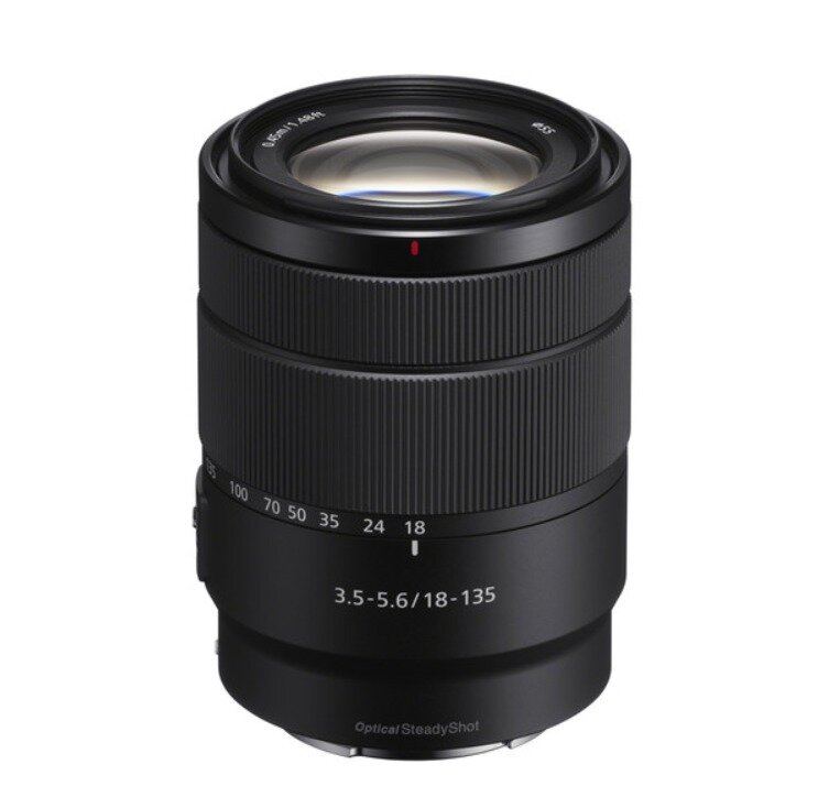 Objektyvas Sony E 18-135mm F3.5-5.6 OSS (be dėžutės) kaina ir informacija | Objektyvai | pigu.lt