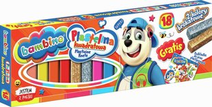 Plastilinas Bambino, 18 spalvų kaina ir informacija | Piešimo, tapybos, lipdymo reikmenys | pigu.lt