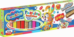 Plastilinas Bambino, 18 spalvų цена и информация | Принадлежности для рисования, лепки | pigu.lt