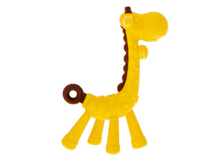 Silikoninis kramtukas Kaichi, geltonas kaina ir informacija | Žaislai kūdikiams | pigu.lt
