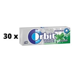 Жевательная резинка ORBIT White Spearmint, 14 г x 30 шт. цена и информация | Сладости | pigu.lt