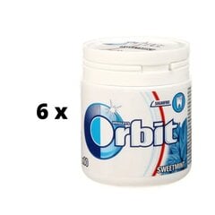 Kramtomoji guma Orbit Sweet Mint Canister, 6 vnt. kaina ir informacija | Saldumynai | pigu.lt
