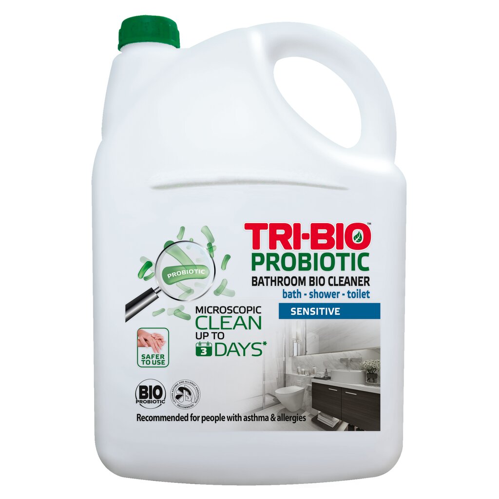 TRI-BIO probiotinis bioproduktas vonios patalpų valiklis sensitive, 4.4L цена и информация | Valikliai | pigu.lt