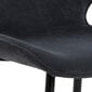Valgomojo kėdės, Femke, 4 vnt., juoda kaina ir informacija | Virtuvės ir valgomojo kėdės | pigu.lt
