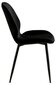 Valgomojo kėdės, Femke, 2 vnt., juoda цена и информация | Virtuvės ir valgomojo kėdės | pigu.lt