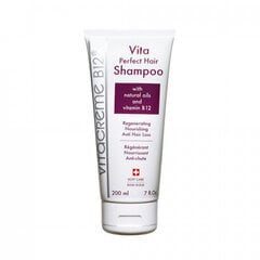 Plaukų šampūnas Vitacreme su aliejais ir vitaminu B12, 200 ml kaina ir informacija | Šampūnai | pigu.lt