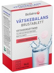 Maisto papildas BioSalma Vandens Balansas braškių skonio, elektrolitai, 20 šnypš. tablečių kaina ir informacija | Vitaminai, maisto papildai, preparatai gerai savijautai | pigu.lt