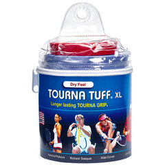Teniso rakečių apvijos TOURNA TUFF XL, 30 vnt, Mėlyna (TUFF-30XL) kaina ir informacija | Lauko teniso prekės | pigu.lt