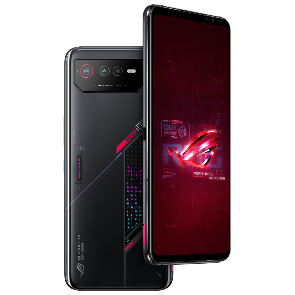 Asus ROG Phone 6 5G Dual SIM 16/512GB Phantom Black (90AI00B5-M000Y0) kaina ir informacija | Mobilieji telefonai | pigu.lt