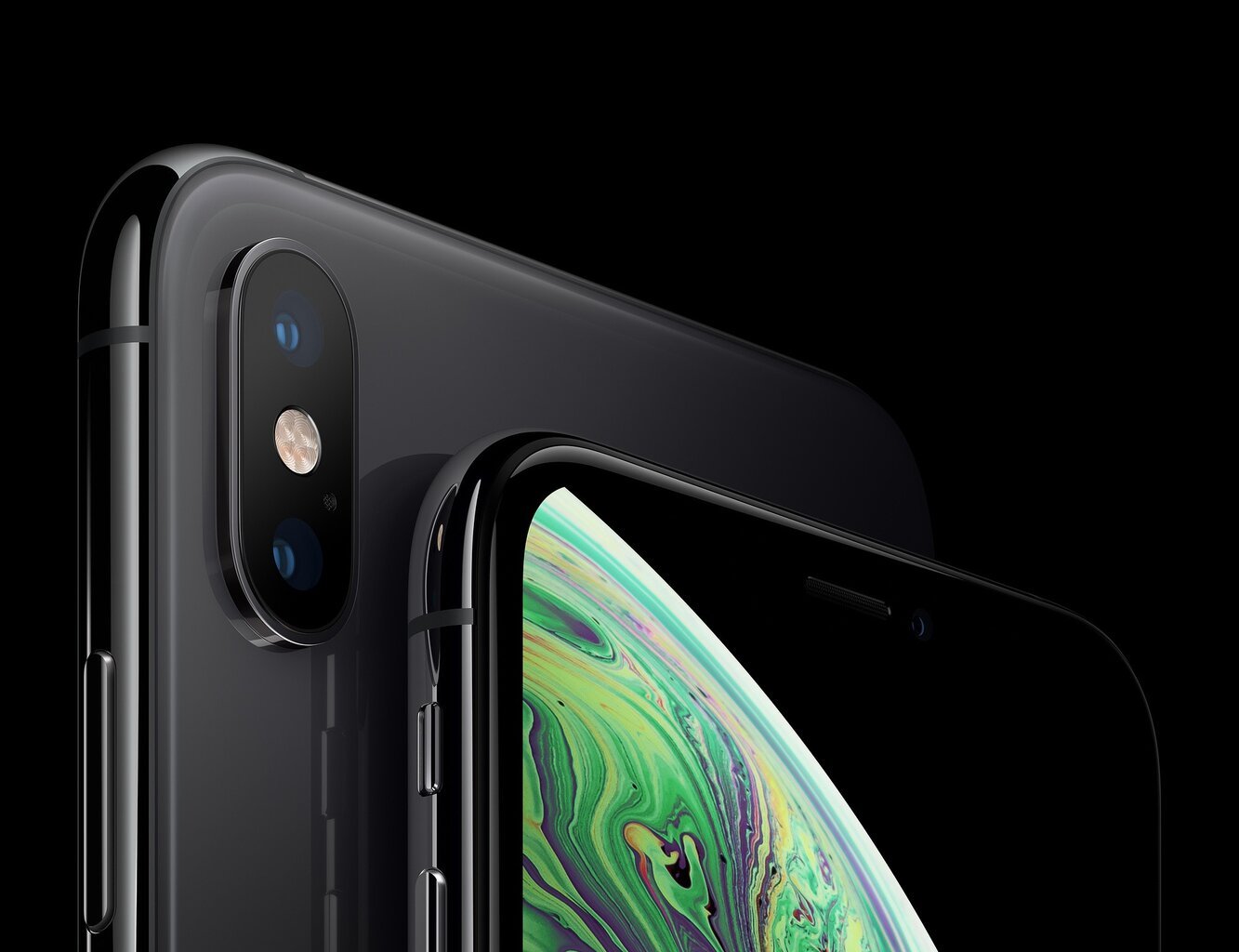 Apple iPhone XS 14.7 cm (5.8") Dual SIM iOS 12 4G 64 GB Grey Remade/Refurbished kaina ir informacija | Mobilieji telefonai | pigu.lt