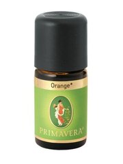 Eterinis apelsinų aliejus Primavera Orange organic, 5ml kaina ir informacija | Eteriniai, kosmetiniai aliejai, hidrolatai | pigu.lt