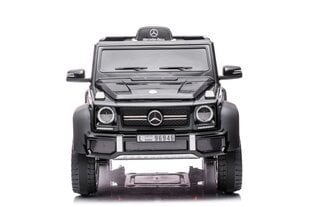 Vienvietis elektromobilis vaikams 6x6 Mercedes Benz G63, juodas kaina ir informacija | Elektromobiliai vaikams | pigu.lt