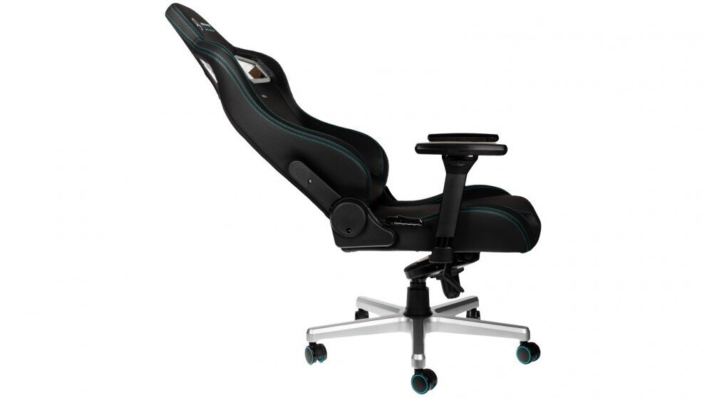 Žaidimų kėdė Noblechairs, juoda цена и информация | Biuro kėdės | pigu.lt