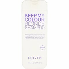 Укрепляющий цвет шампунь Eleven Australia Keep My Color Светлые волосы (300 ml) цена и информация | Шампуни | pigu.lt