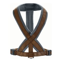 Упряжь для собак Hunter London Comfort 48-56 cm Коричневый Размер S/M цена и информация | Ошейники, подтяжки для собак | pigu.lt