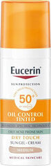 Apsauga nuo saulės Eucerin Sun Oil Control SPF 50+, 50 ml цена и информация | Кремы от загара | pigu.lt